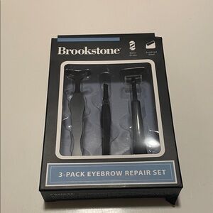 Brookstone Eyebrow Repair Set - Black